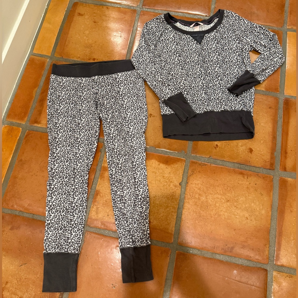 Victoria’s Secret waffle knit pajama set